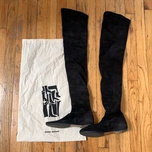 Isabel marant suede boots